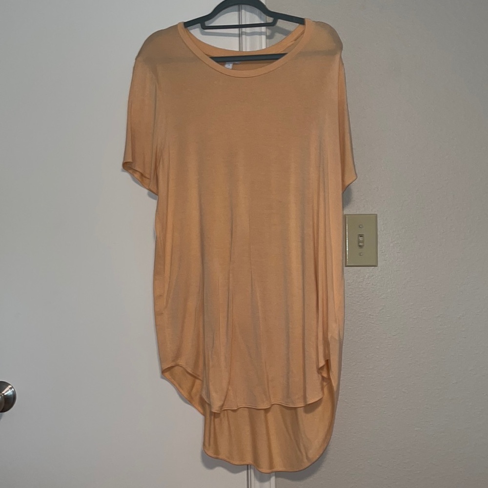 Daily Ritual womens short sleeve stretchy jersey top. XL